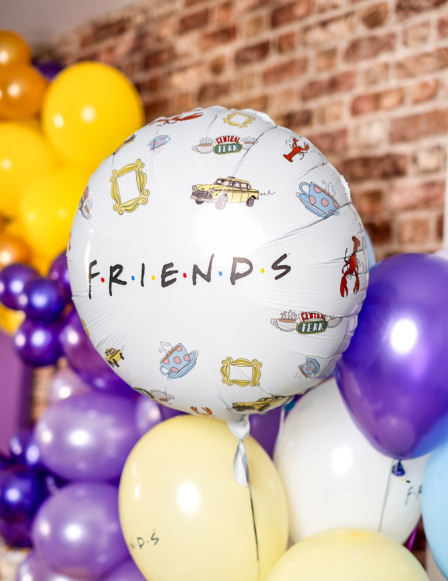 Alumínium ballon barátok