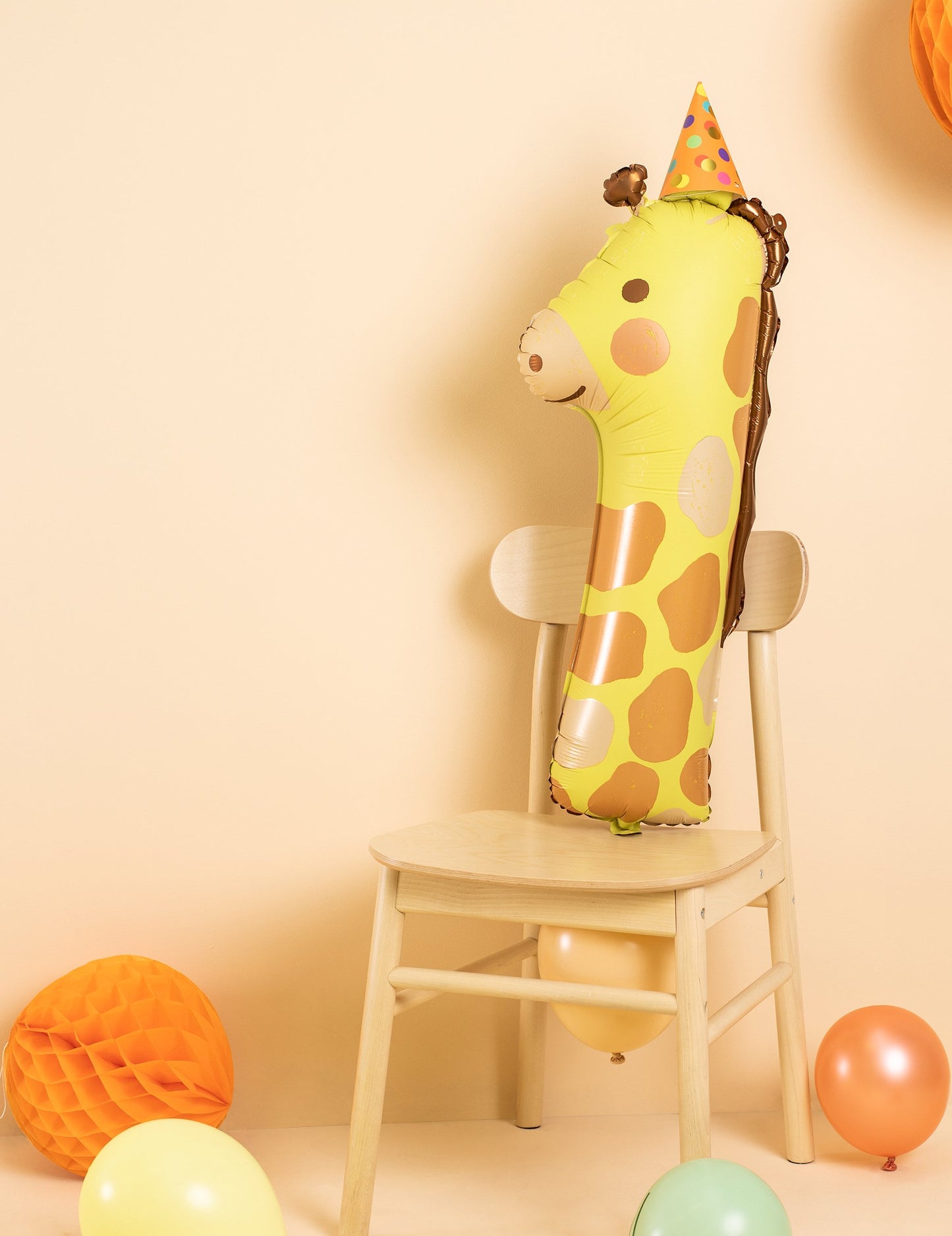 Girafe alumínium ballon 1