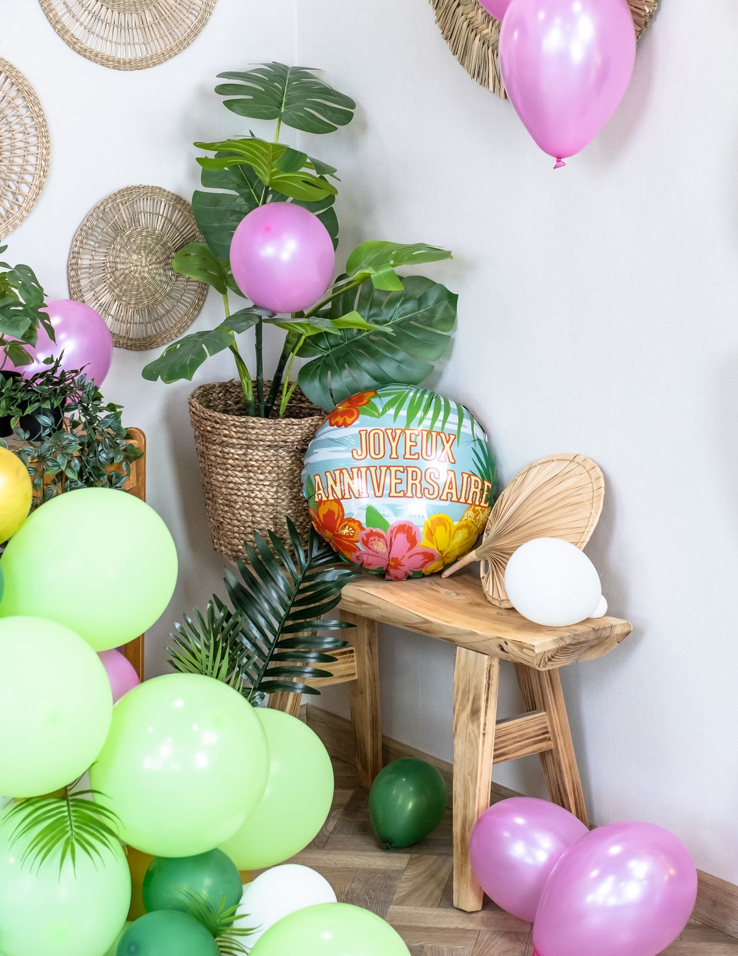 Boldog születésnapot alumínium labdaparadicsom 45 cm