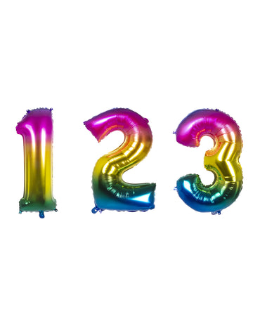 Többszínű alumínium golyó 86 cm