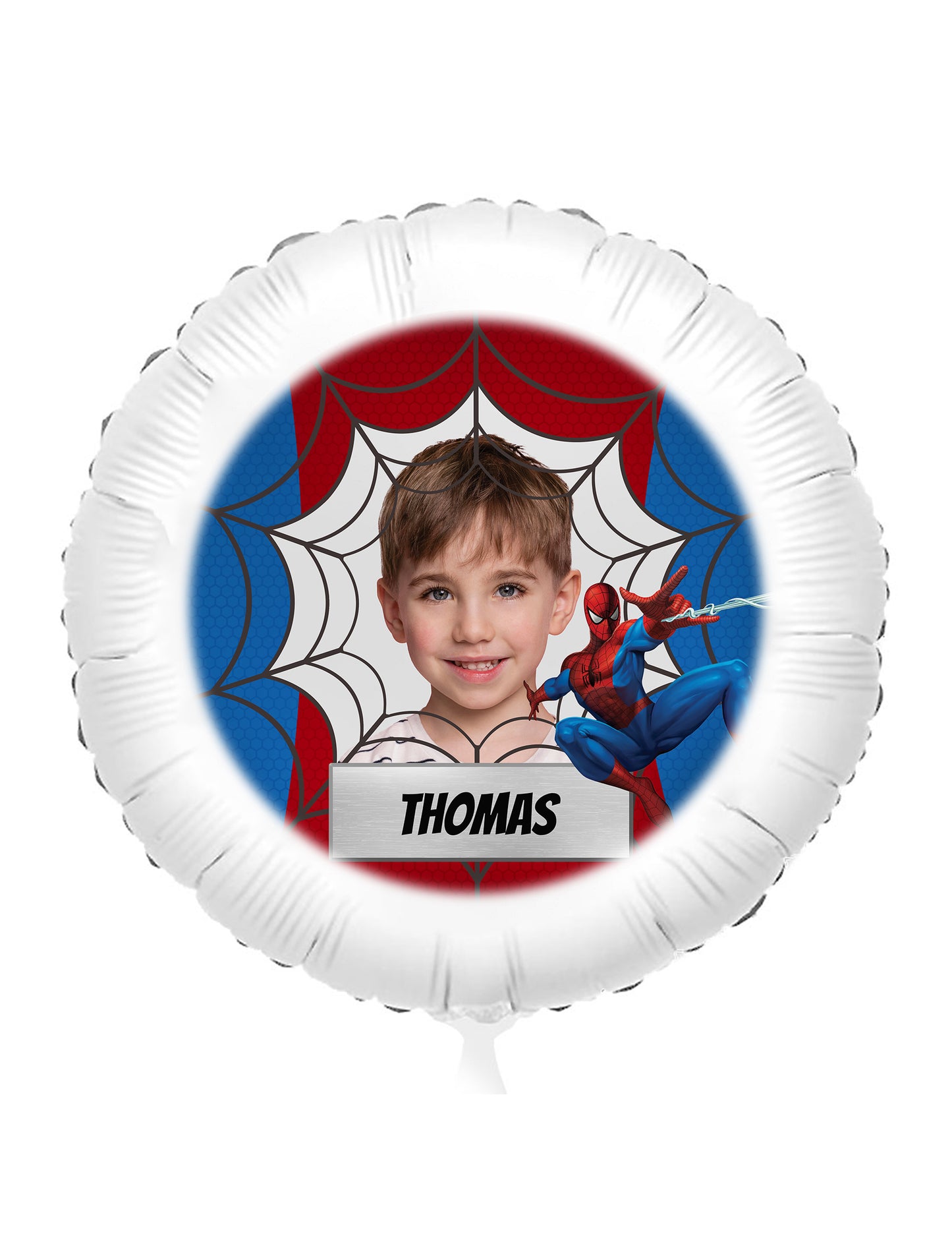 Személyre szabható alumínium Spider-Man lufi 50 cm