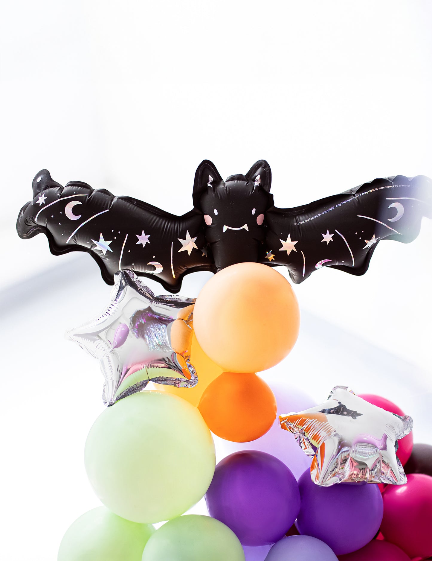 Alumínium ballon kis denevér 40 x 13 cm