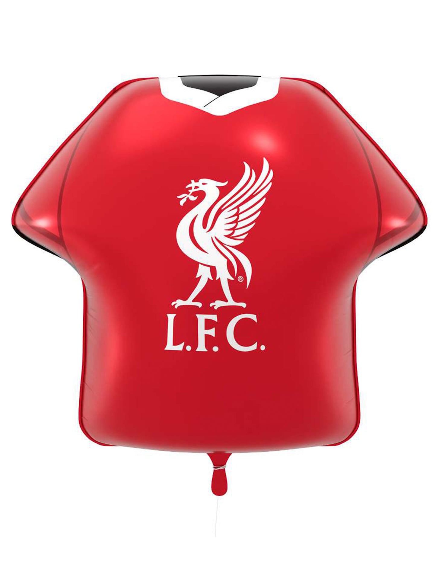 Piros Liverpool Football Club mez alakú fólia lufi 52 x 51 cm