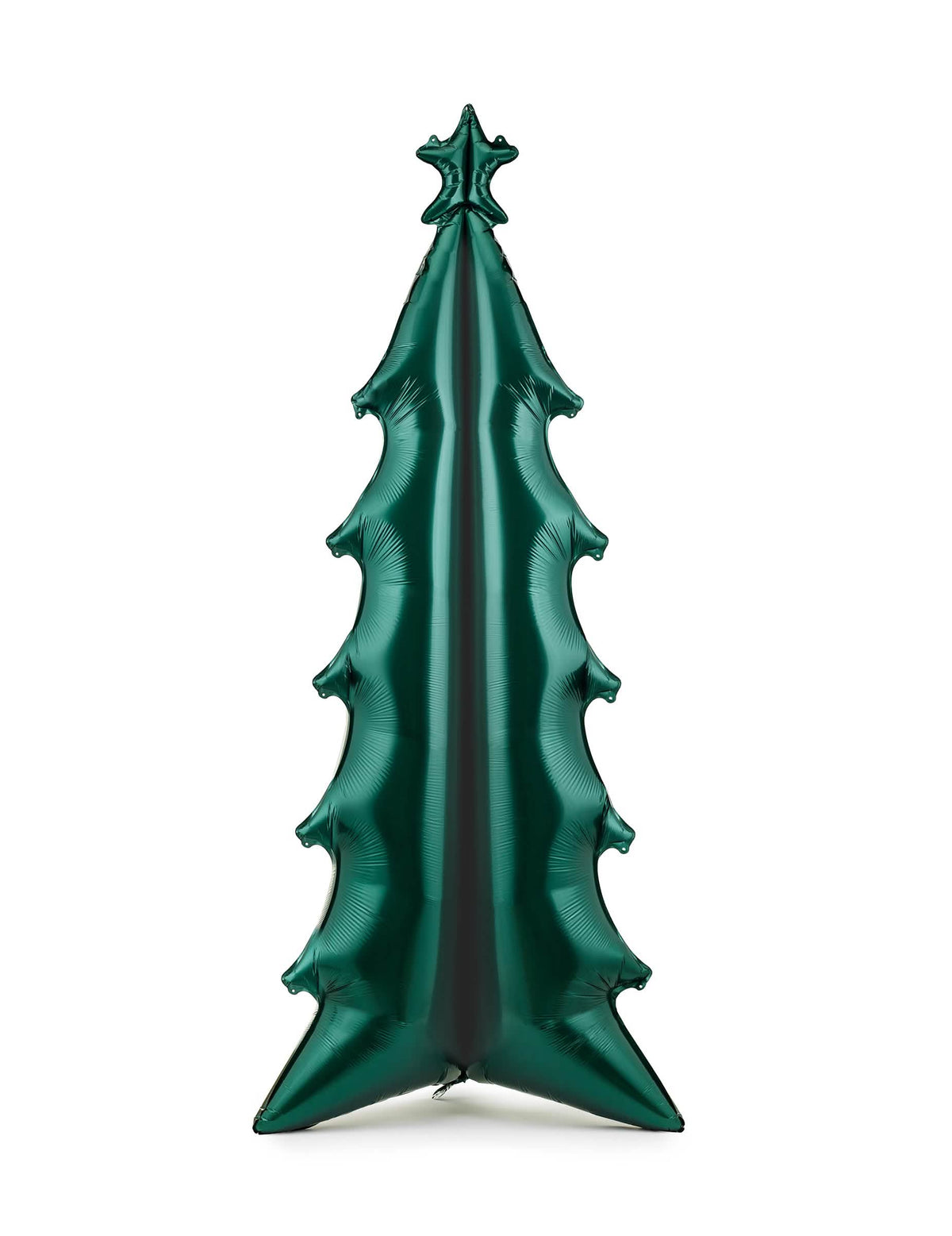 XXL zöld Karácsonyfa alumínium lufi 77 x 184 cm
