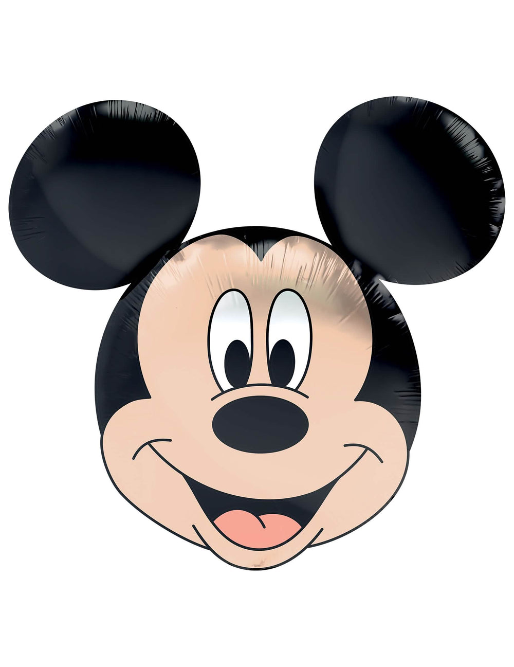 Mickey egér feje alumínium lufi gyermekeknek fekete és bézs