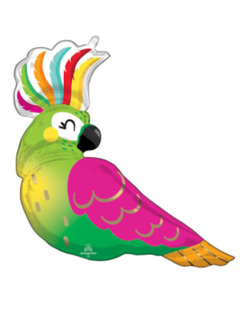 Trópusi alumínium golyó papagáj 78 x 71 cm