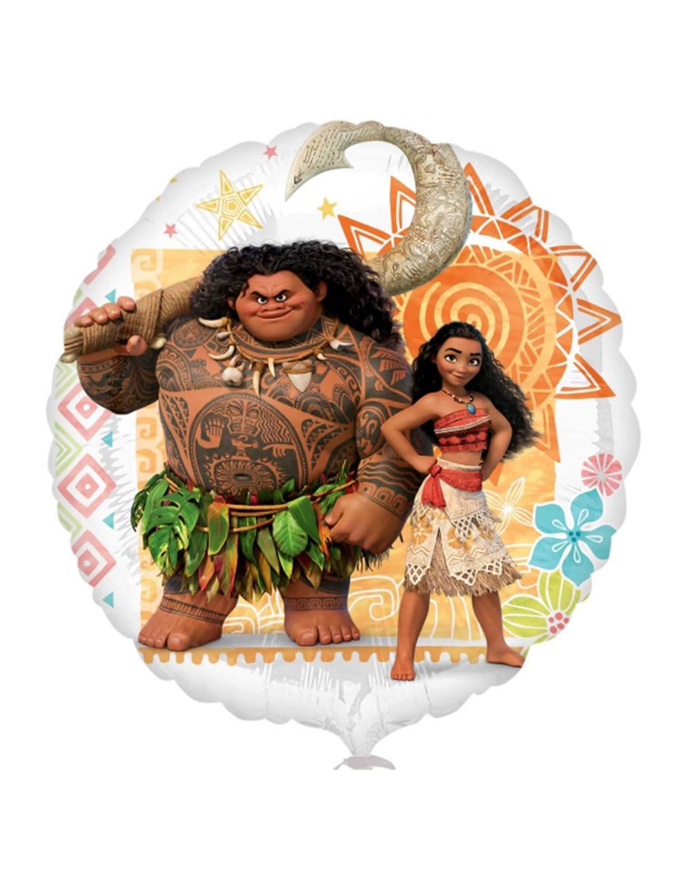 Maui és Vaiana alumínium Vaiana lufi részletei