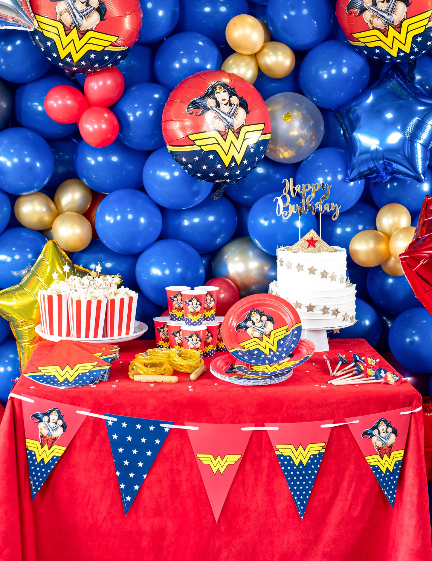 Wonder Woman alumínium ballon