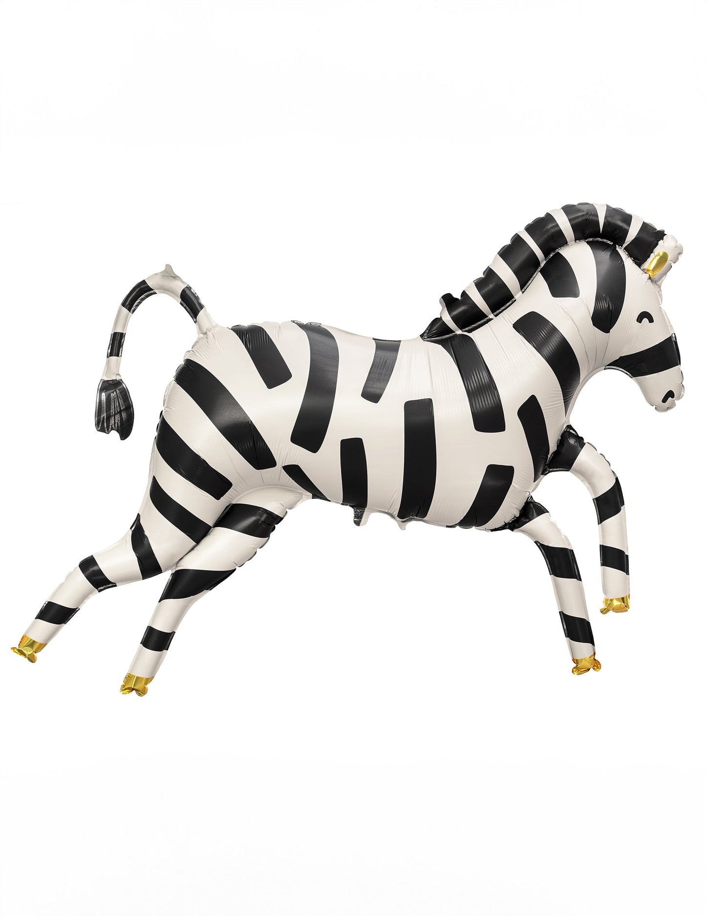 Zebra alumínium golyó 115 x 85 cm