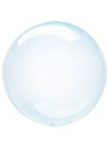 Ballon bulle cristal pour fête bleu