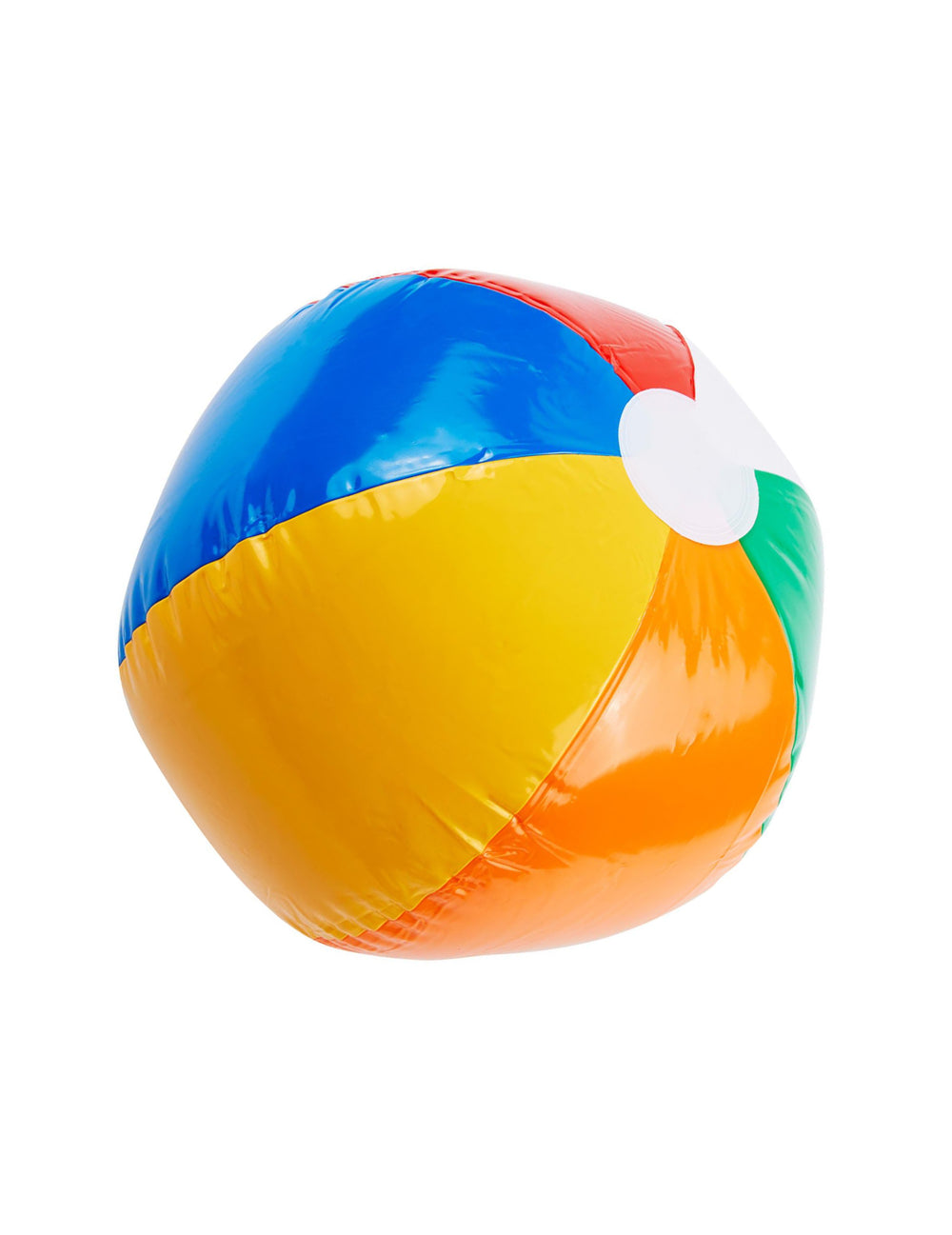 Vue rapprochée du ballon de plage