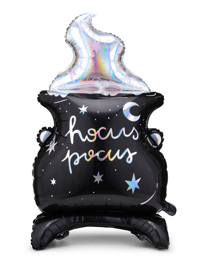 Óriás alumínium gömb/üst 64 x 109 cm irizáló hókuszpókusz