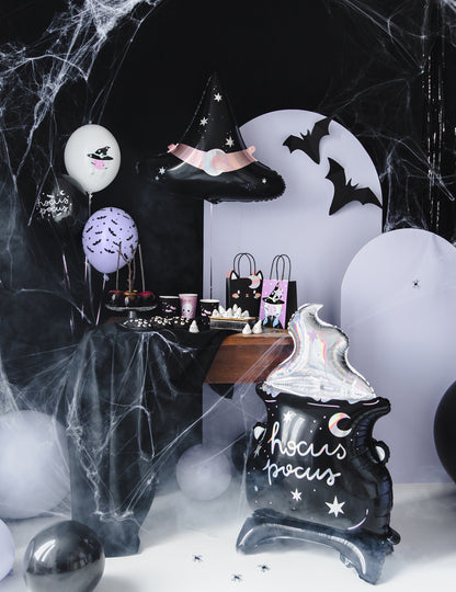 Óriás alumínium gömb/üst 64 x 109 cm irizáló hókuszpókusz