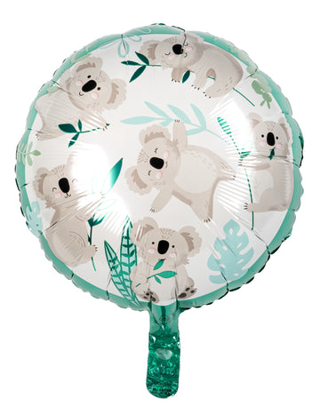 Koala 43 alumínium labda cm születésnapi dekorációk