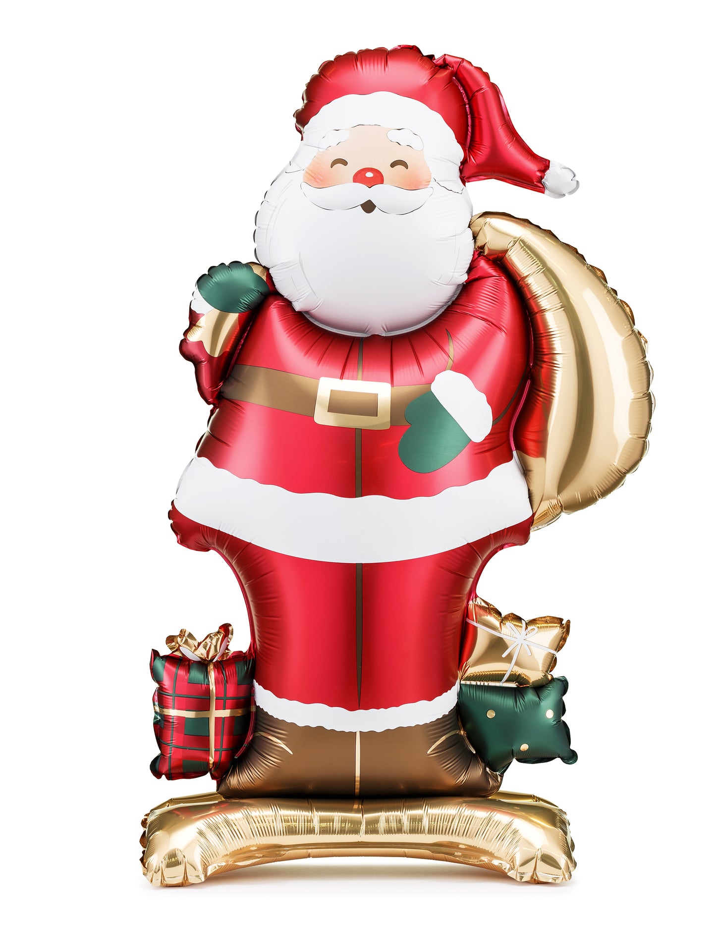 Álló Mikulás fólia lufi 48,5 x 84 cm 