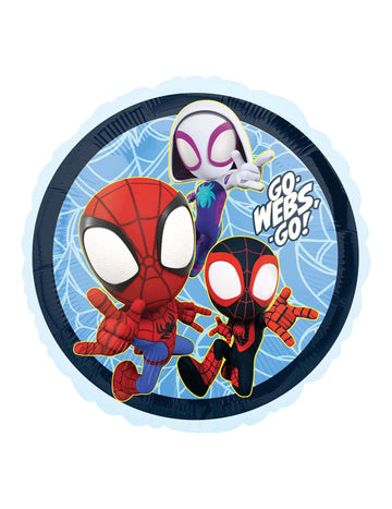 Spidey és barátok fólia 45 -es ballon cm