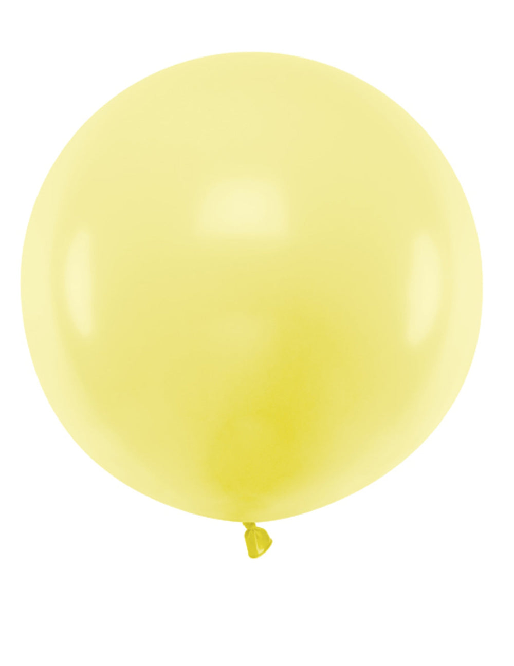 Ballon en latex géant jaune