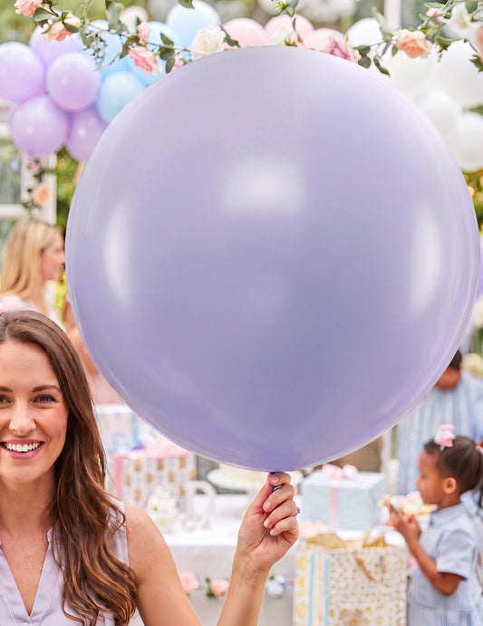 Lilas óriás latex ballon 60 cm