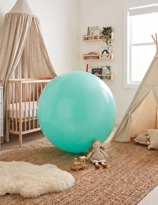 Óriás latex golyó menta 60 cm