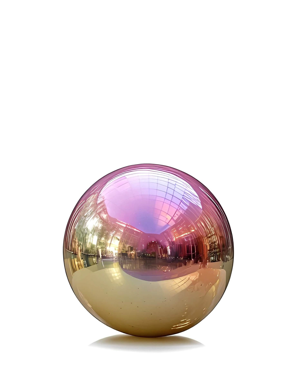 Óriás iridescent tükörgömb lufi 100 cm