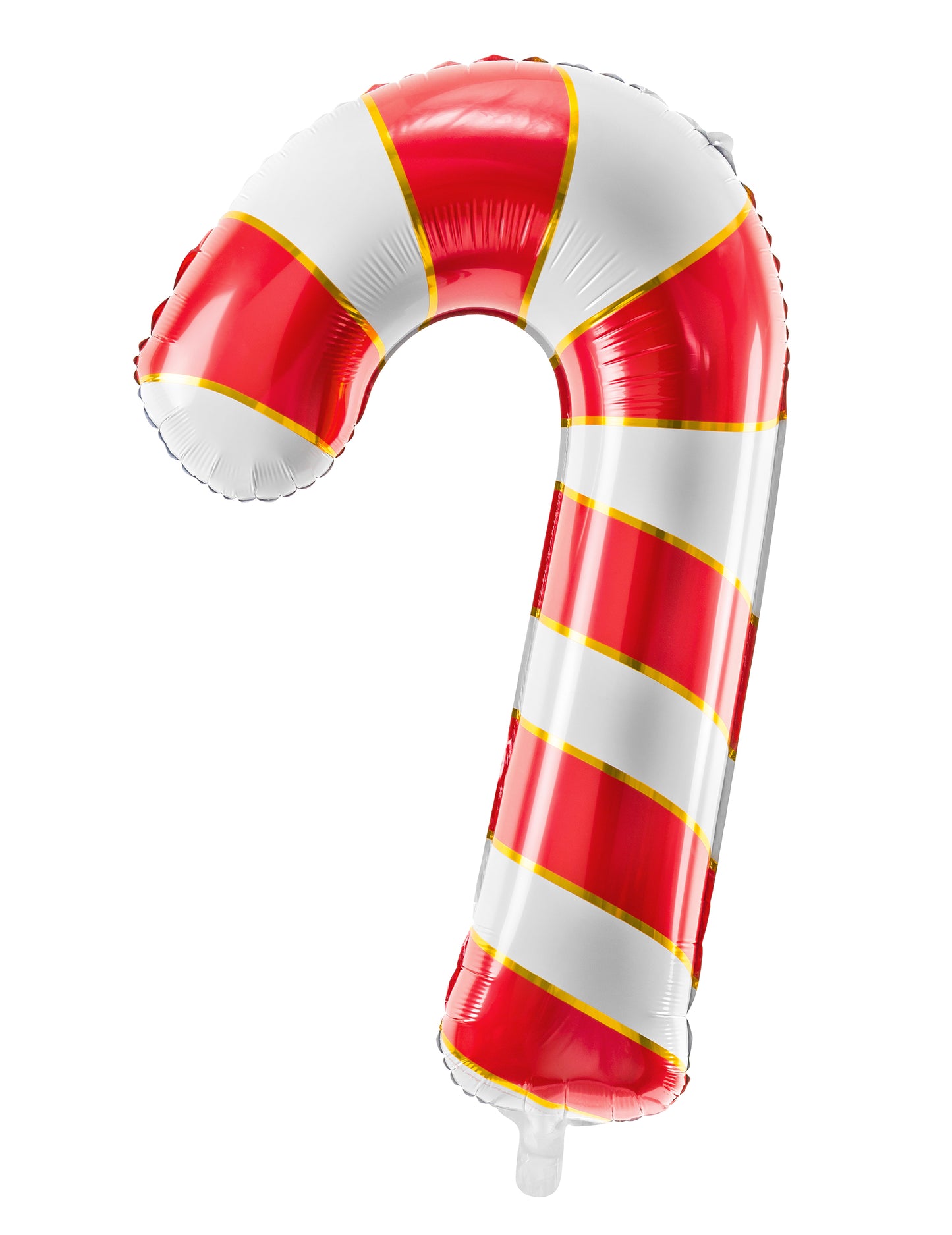 Óriás alumínium cukorpálcás lufi 50 x 82 cm karácsonyi díszek