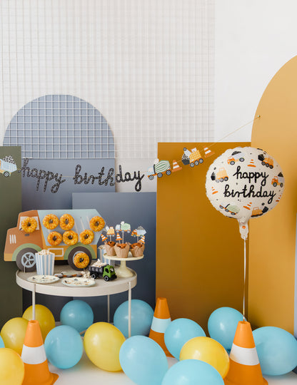 Boldog születésnapot ballon site teherautó 45 cm