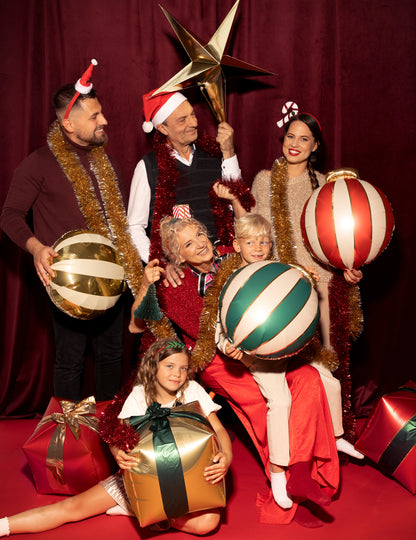 Fólia lufik karácsonyi ajándékokhoz 34 x 36 cm