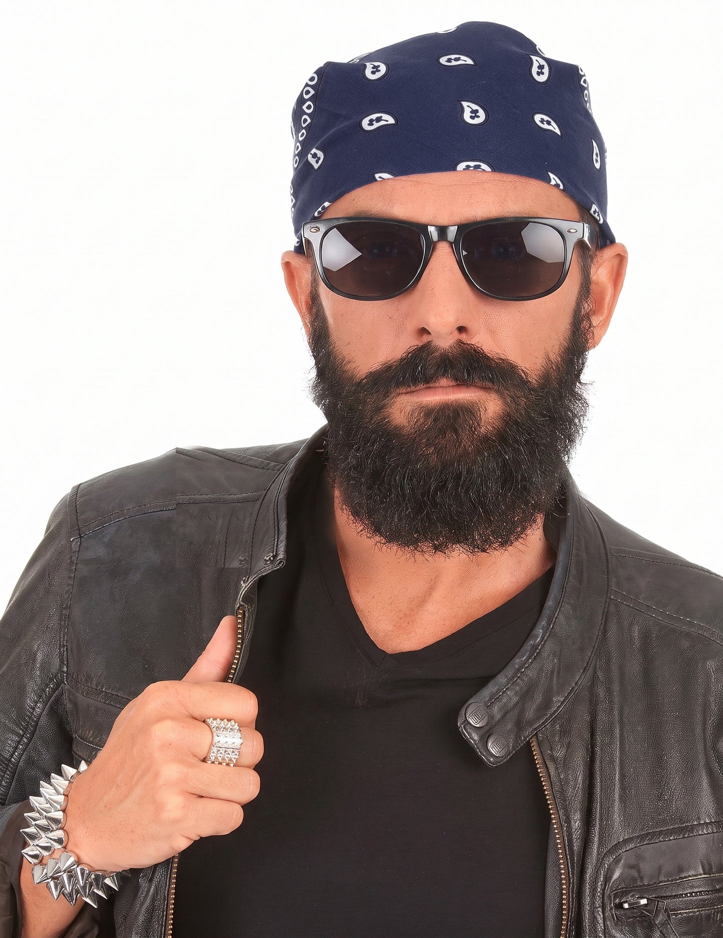Bandana motoros vagy kék cowboy