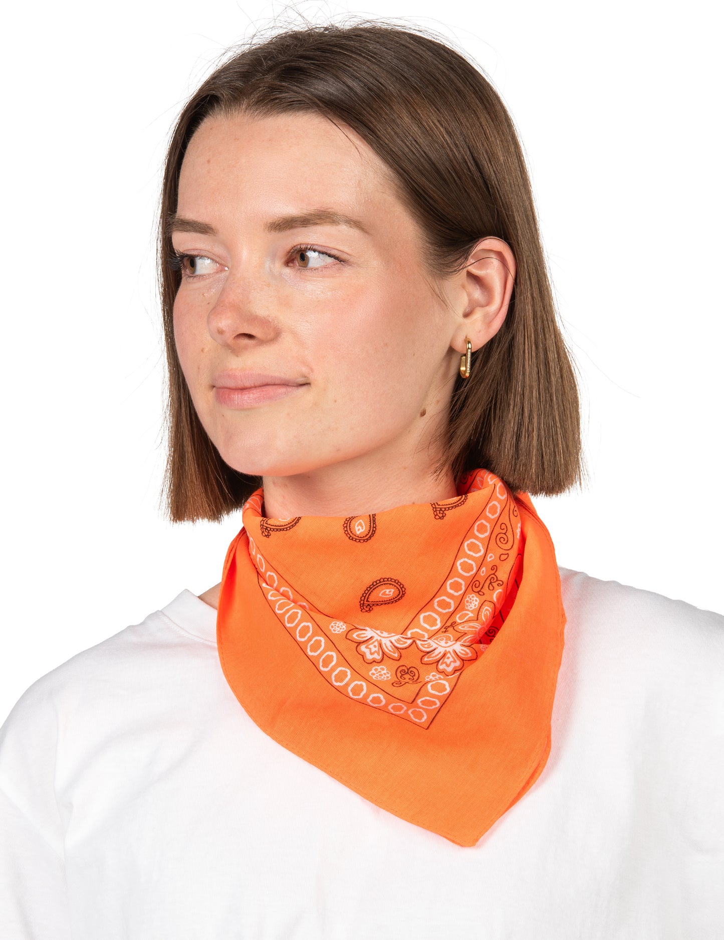Felnőtt fluoreszkáló narancssárga bandana