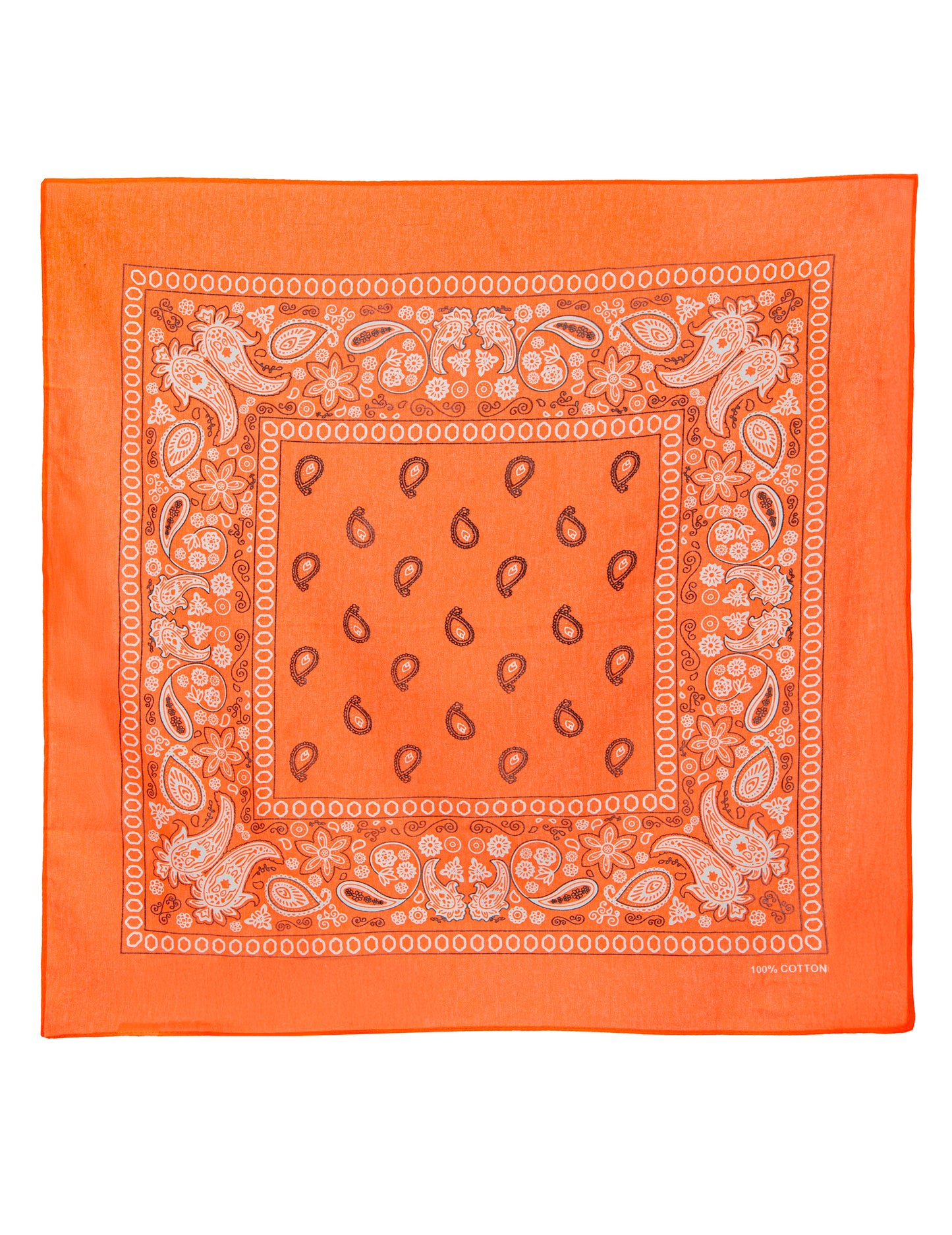 Felnőtt fluoreszkáló narancssárga bandana