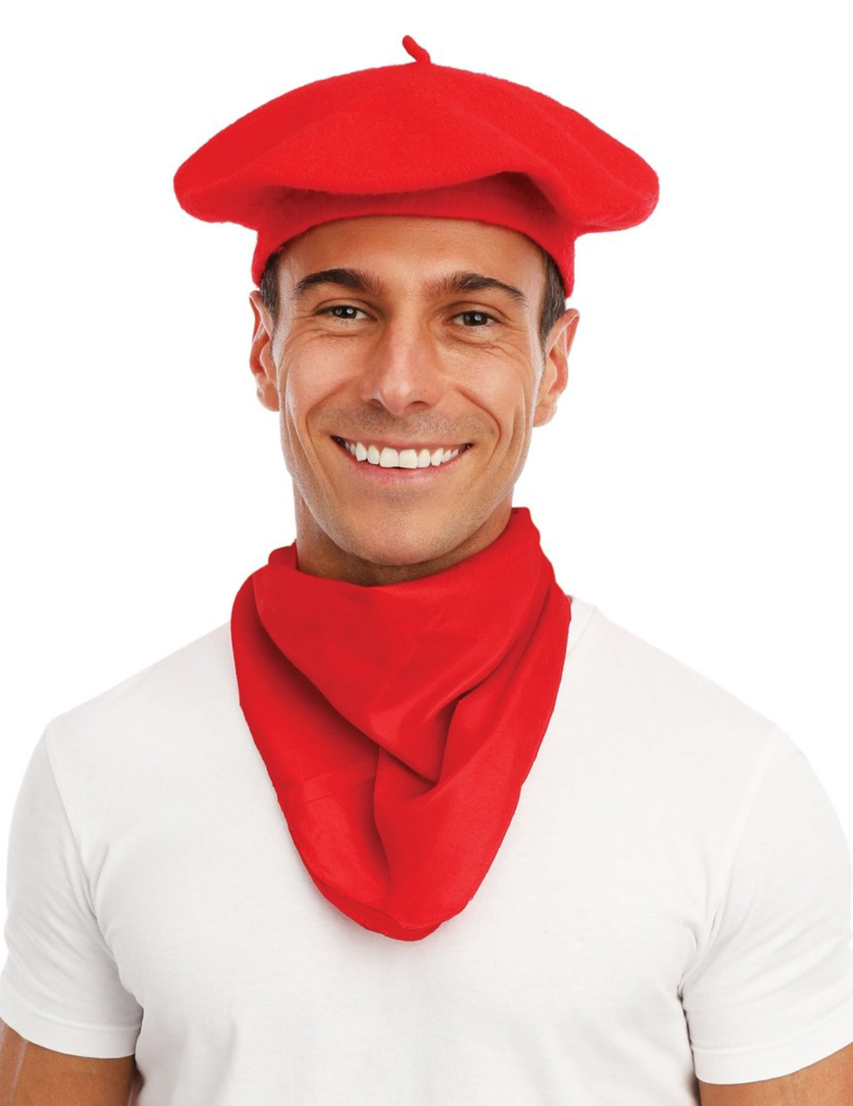 Bandana féria pour adulte rouge