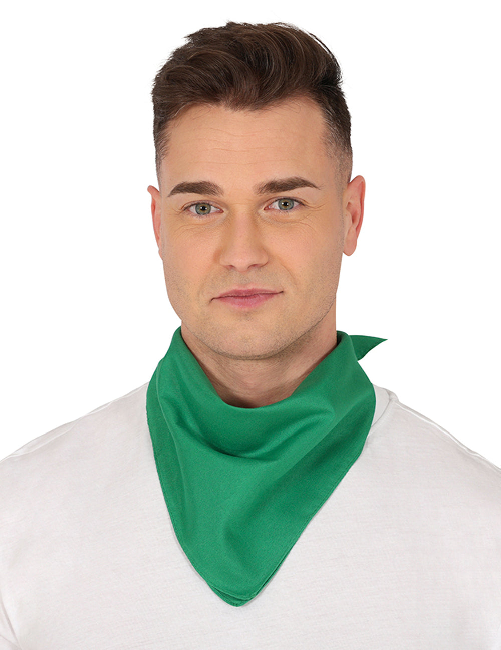 Bandana uni pour homme vert