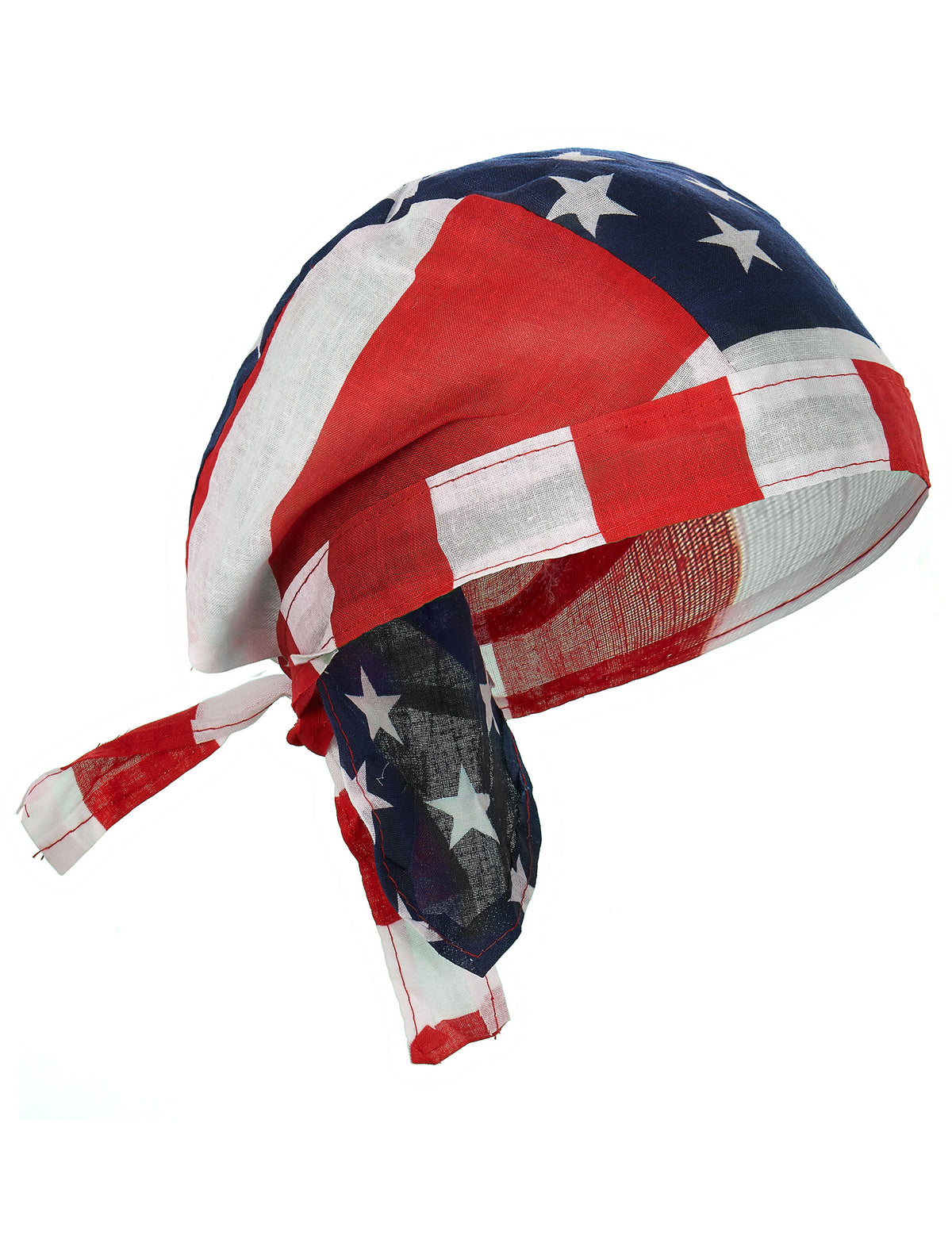 Bandana USA pour adulte rouge blanc et bleu à motif drapeau américain