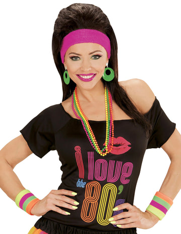 Felnőtt fluoreszkáló, többszínű sávok