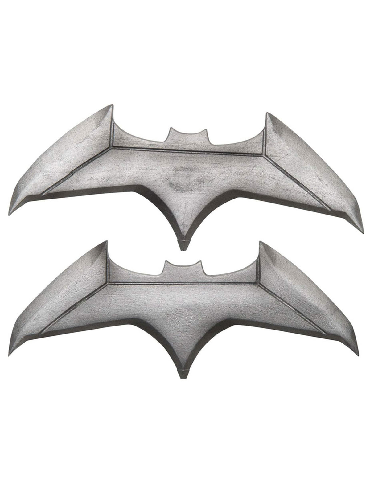 Batman batarangok felnőtt szürke fémes hatású