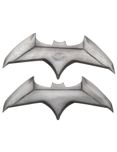 Batarangs Batman pour adulte gris aspect métallique