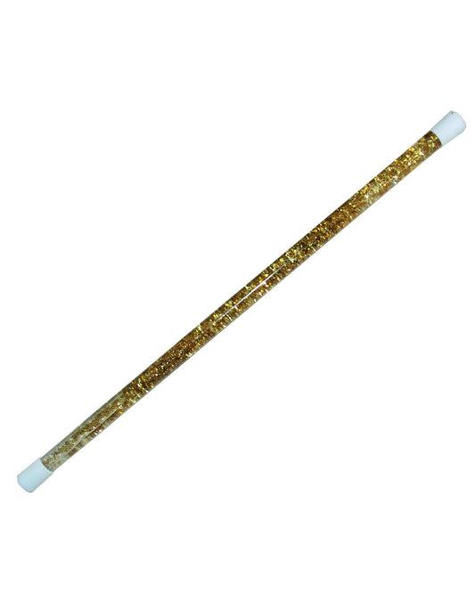 Bâton de majorette pour enfant doré à paillettes