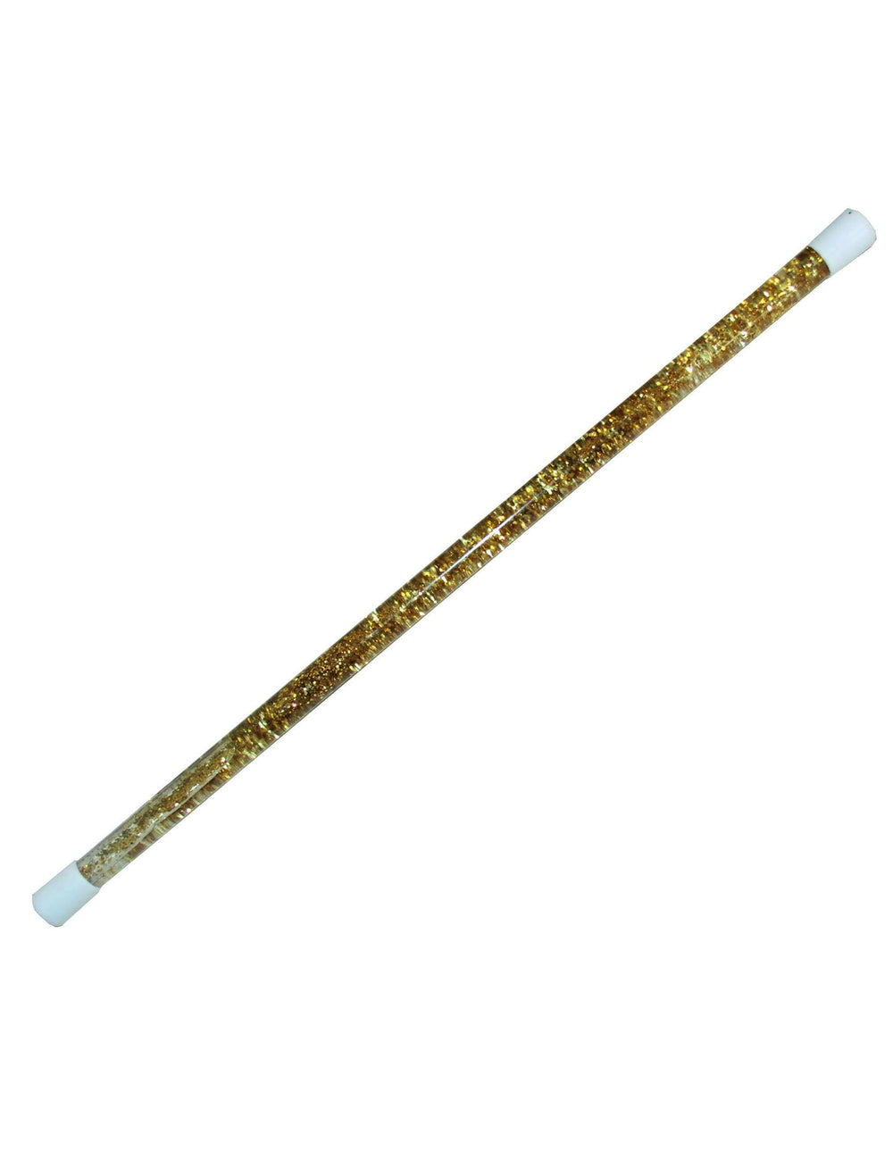 Bâton de majorette pour enfant doré à paillettes