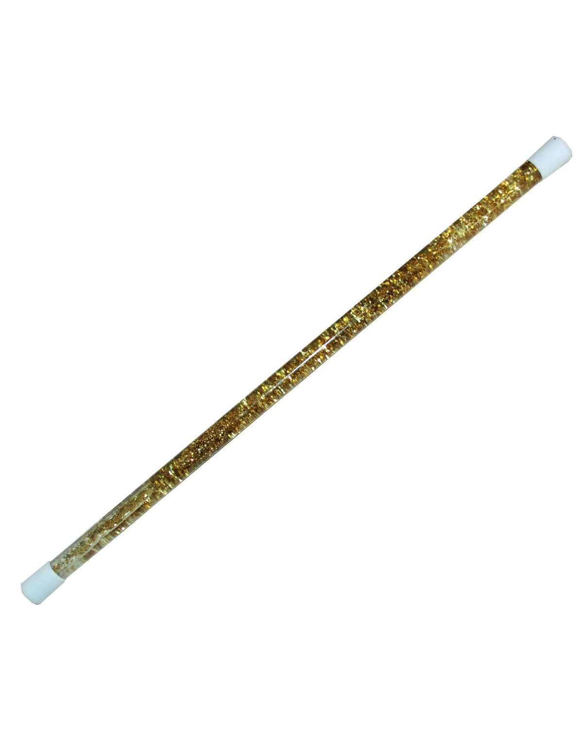 Bâton de majorette pour enfant doré à paillettes