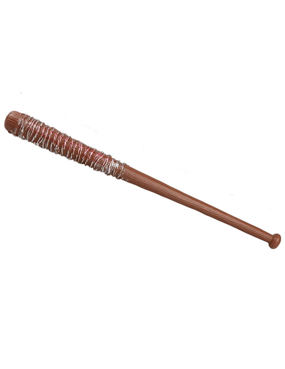 Véres szögesdróttal bevont baseballütő felnőtt barna és ezüst színű