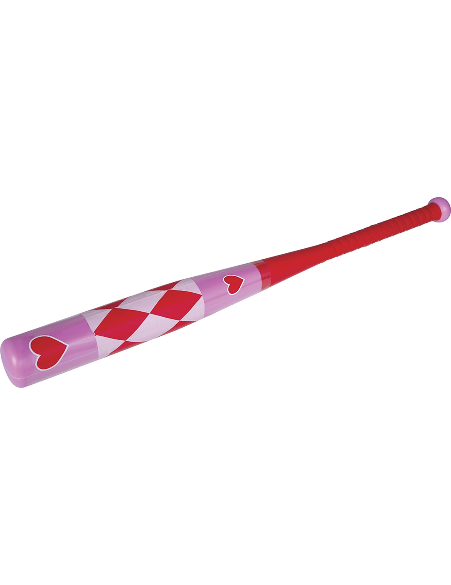 Rózsaszín ütő szívvel 73 cm