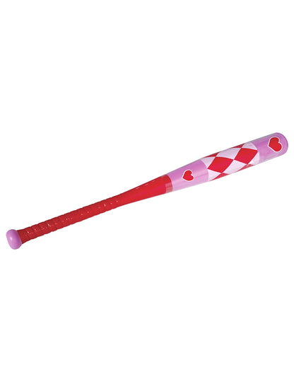 Rózsaszín ütő szívvel 73 cm