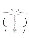 Bijoux pour le corps adhésifs jade pour femme irisés