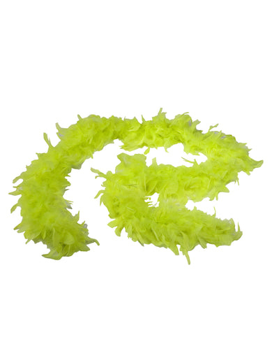 Boa de plumes pour adulte jaune 45g