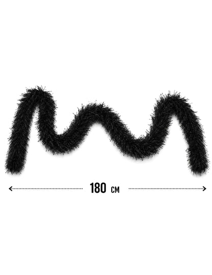 Fekete szőr boa 60g