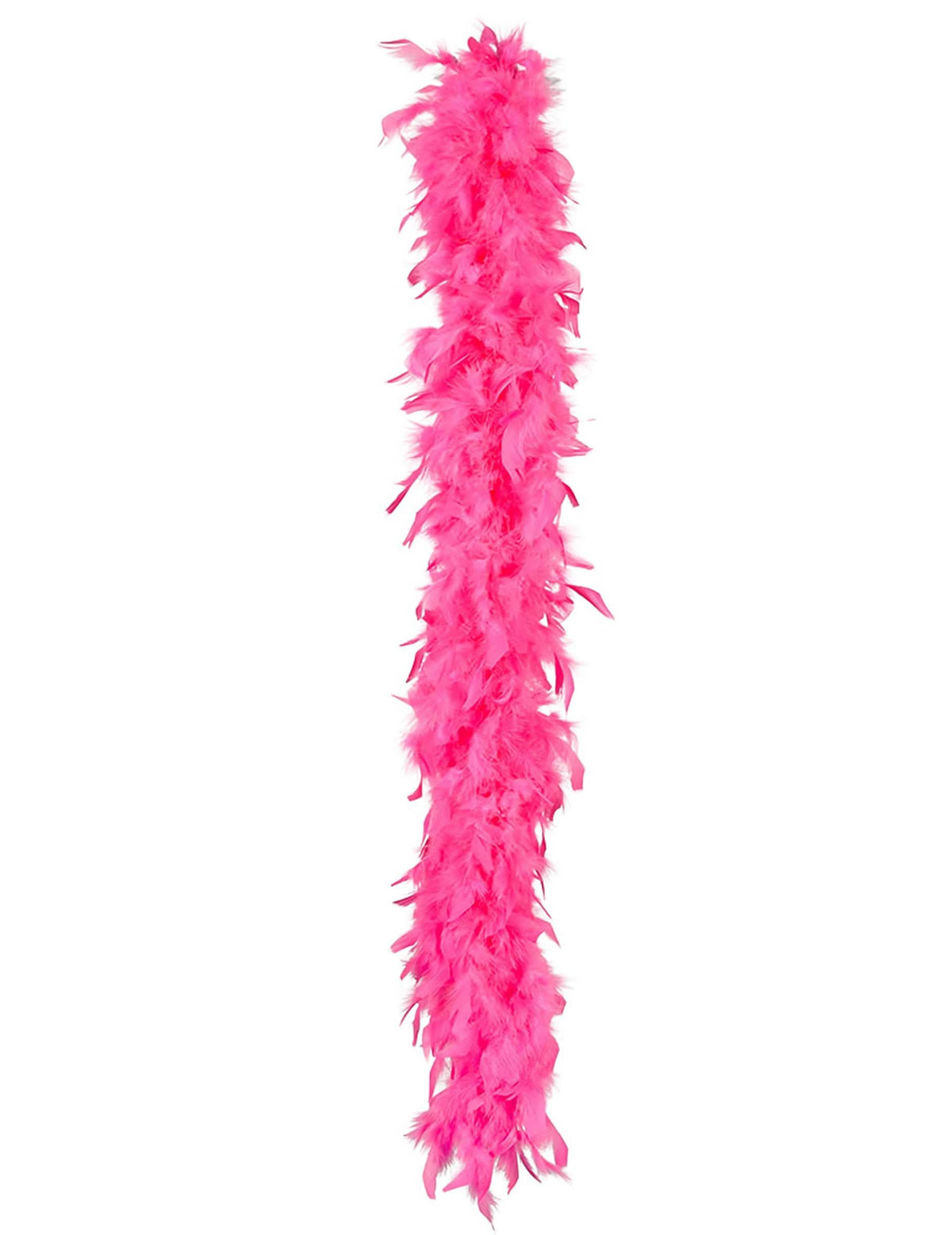 Vue d'ensemble du boa rose fluo UV pour femme 50 g