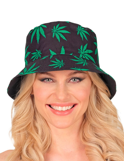 Rasta levél mintás kalap felnőtteknek 