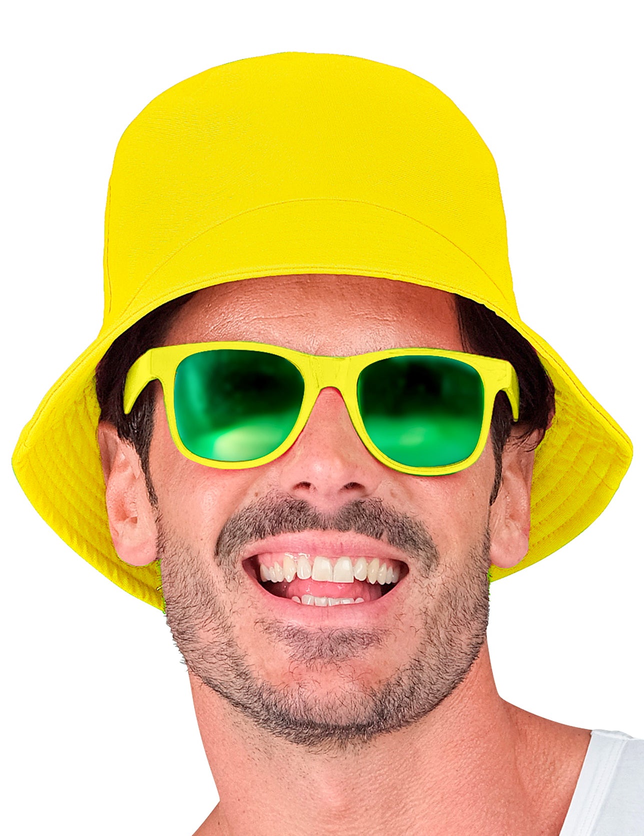 Felnőtt fluoreszkáló sárga bob