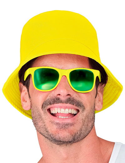 Bob jaune fluo pour adulte