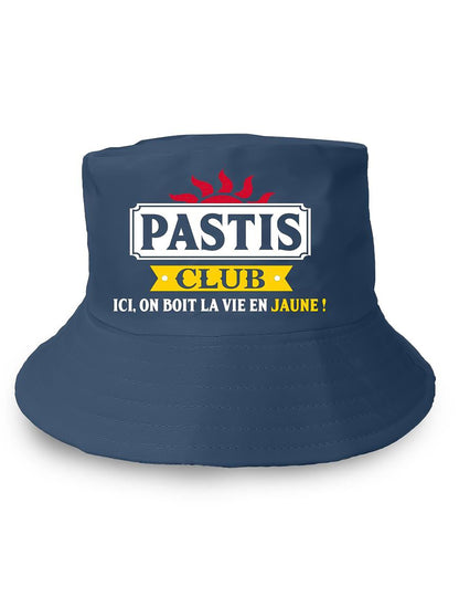 Kék Pastis Club felnőtt parti kalap 